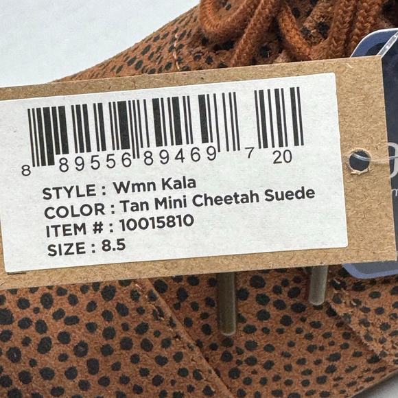 TOMS Ankle Wedge Kala Bootie - Tan Mini Cheetah Suede NEW Size 8.5 - Picture 12 of 12